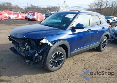 2022 Chevrolet Trailblazer Fwd Lt from USA, damaged, VIN KL79MPSL4NB020384